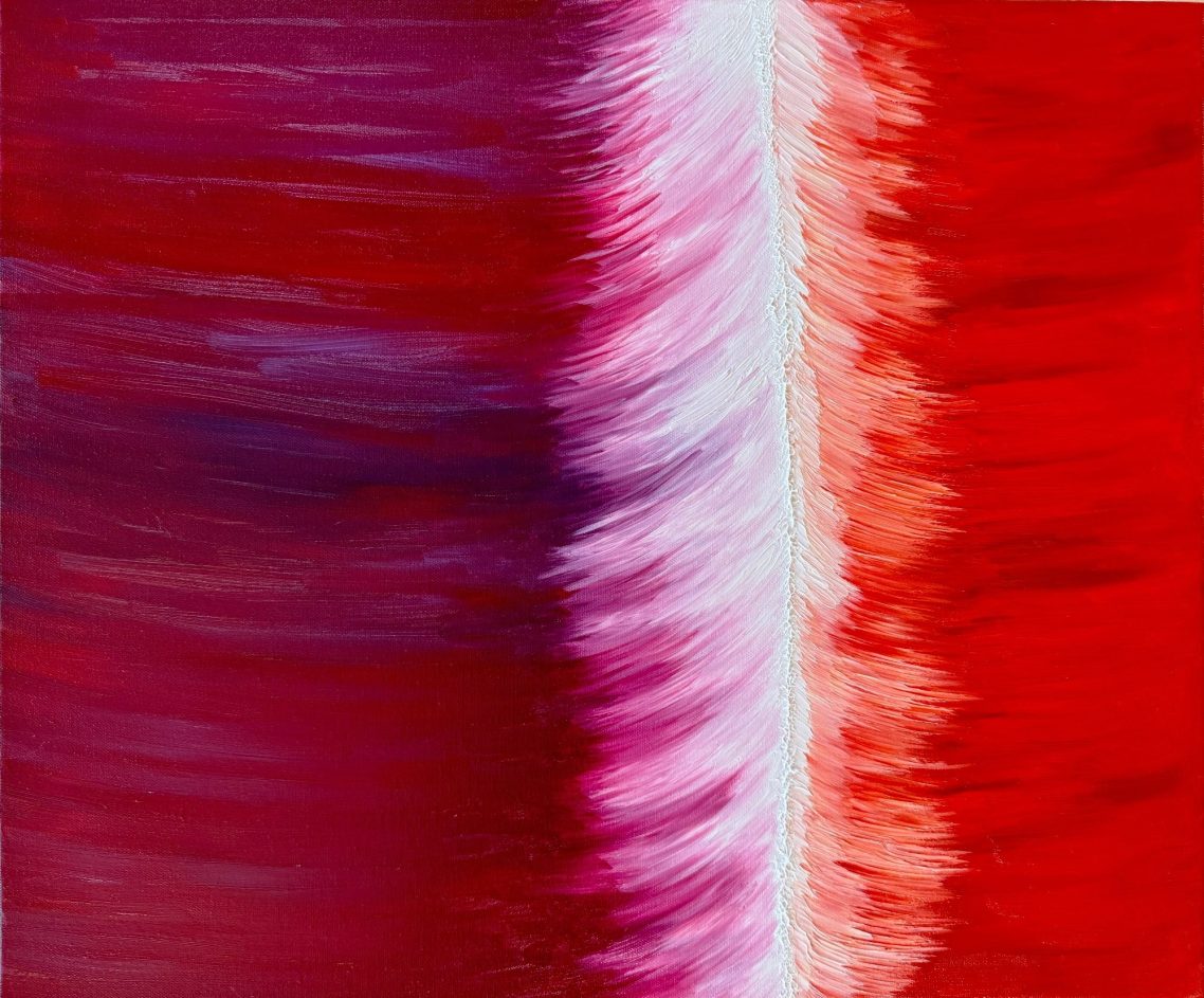 Ballogletti — Liminal Line Series — Fragment No. 6 — oil on canvas (Liminal Break)